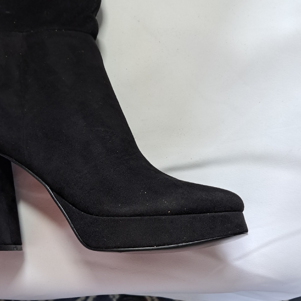 Nine West Suede Heeled Boots - Picture 5 of 9